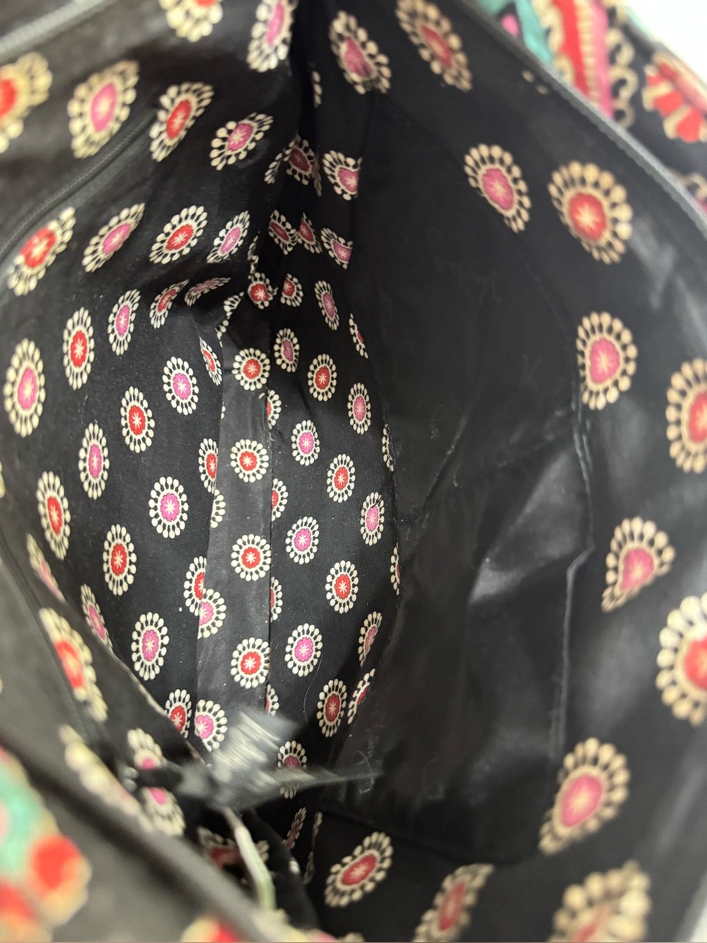 Vera Bradley Signature Parisian Paisley Hipster Crossbody Bag Bohemian Quilted - Picture 6 of 7